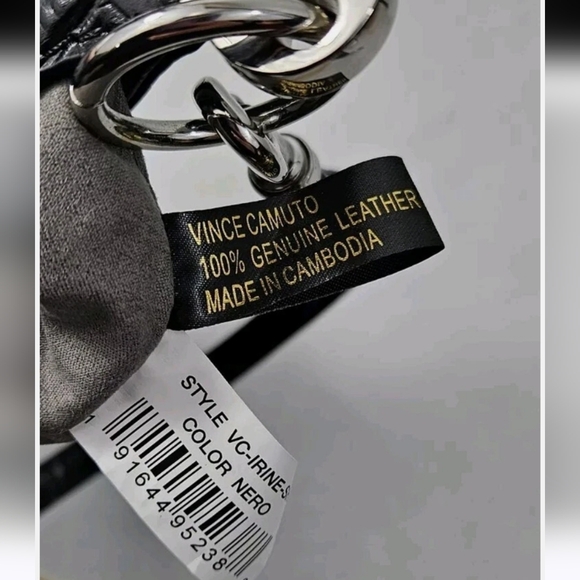 Vince Camuto Black Irene Shoulder Bag - Picture 5 of 13